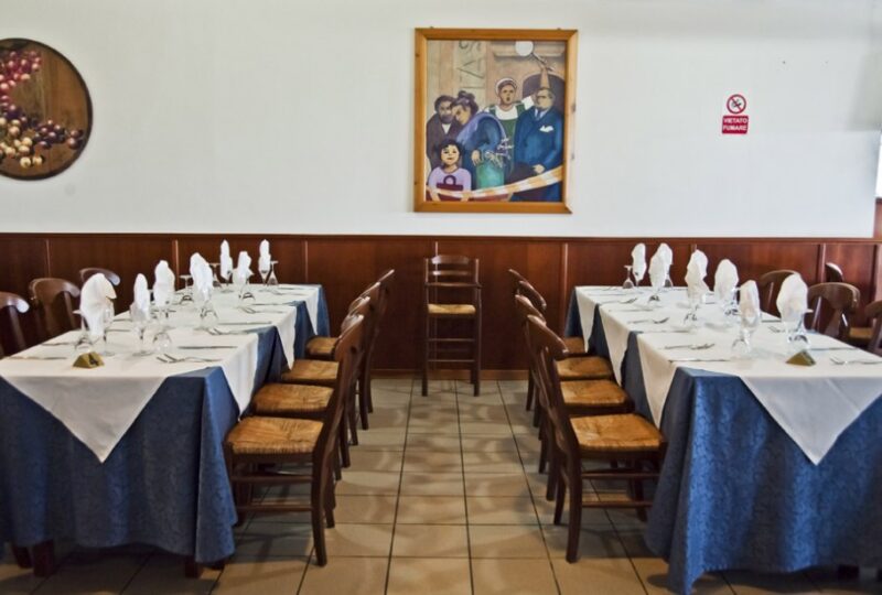 Ristorante Le Grugnole Nettuno Latina Tavoli